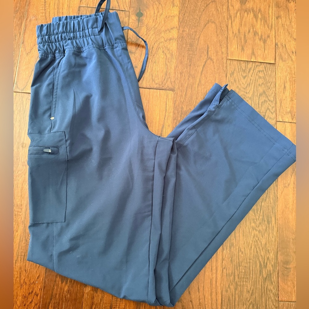 Navy scrub pants